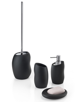 PORTE BROSSE A DENTS ISIDE NOIR MAT            REF:18981400